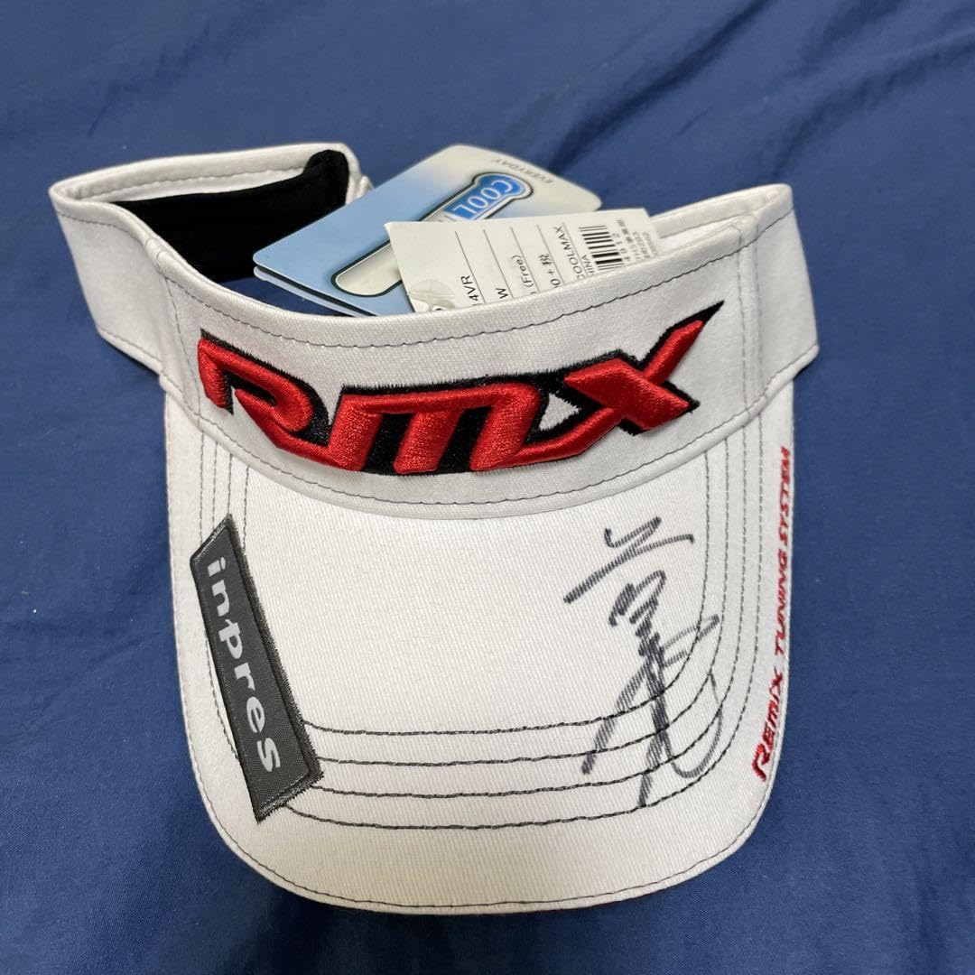 藤田寛之プロ直筆サイン入りバイザー新品未使用 藤田寛之プロ直筆サイン入りバイザー新品未使用