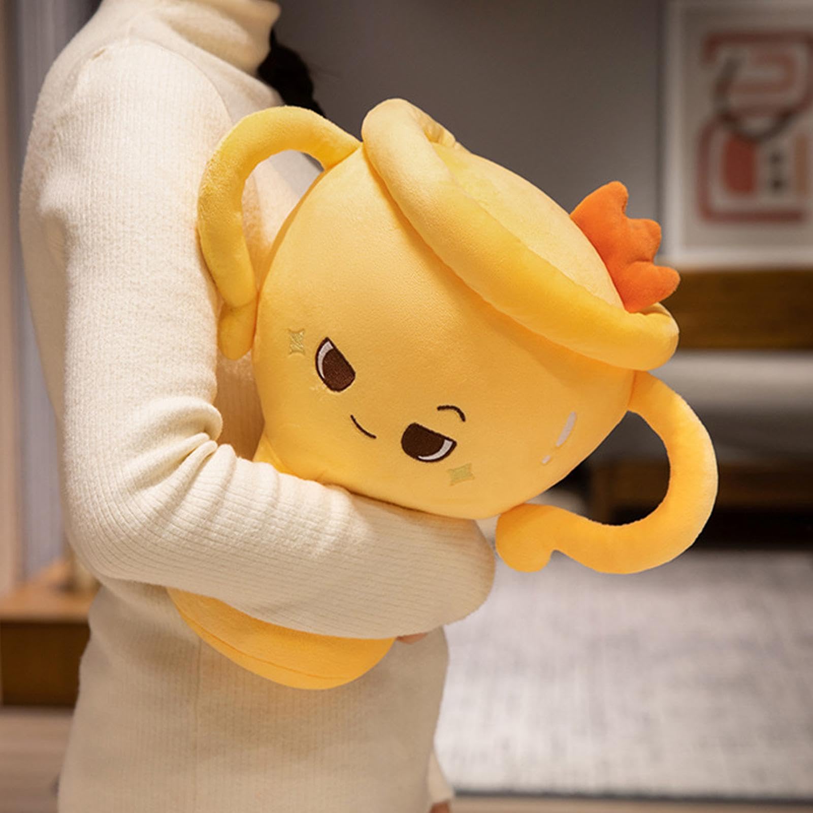 Trofeo di peluche – Risparmio di peluche, Trofeo di peluche | Multifinection Accompagnante il Peluche per gli adulti, Cartoon Throw Cartoon Decorativo