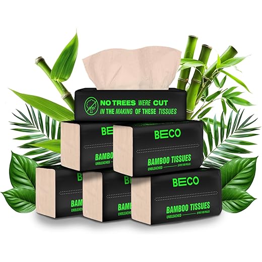 Beco Bamboo Facial Tissue - 600 Pulls