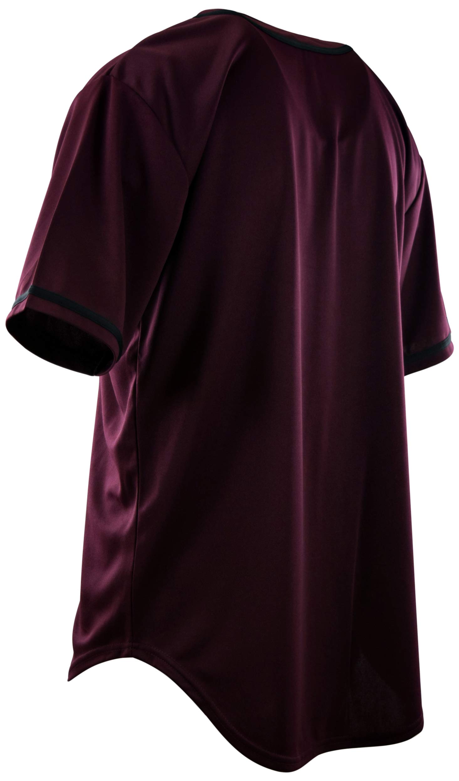 ChoiceApparel Einfarbige Baseball-Trikots für Herren