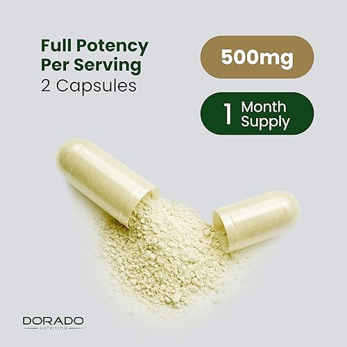 Miniatura 8 de Tongkat Ali orgánico para hombres (500 mg por porción, 60 cápsulas) Polvo de extracto de raíz Longjack para hombres y mujeres  Suplemento Tongkat