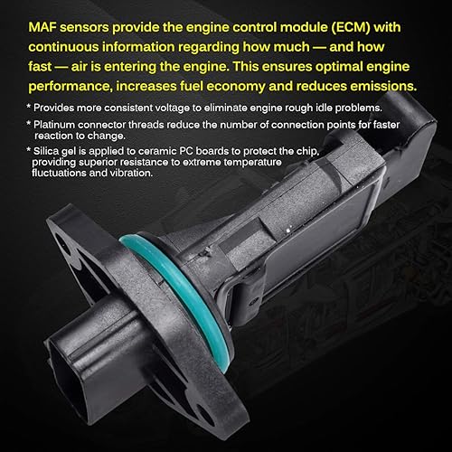 Miniatura 8 de FAERSI Medidor de sensor de flujo de aire masivo MAF 22680-4M500 22680-6N201 compatible con Nissan Infiniti G20 I30 Maxima Sentra, 2000-2002 G20