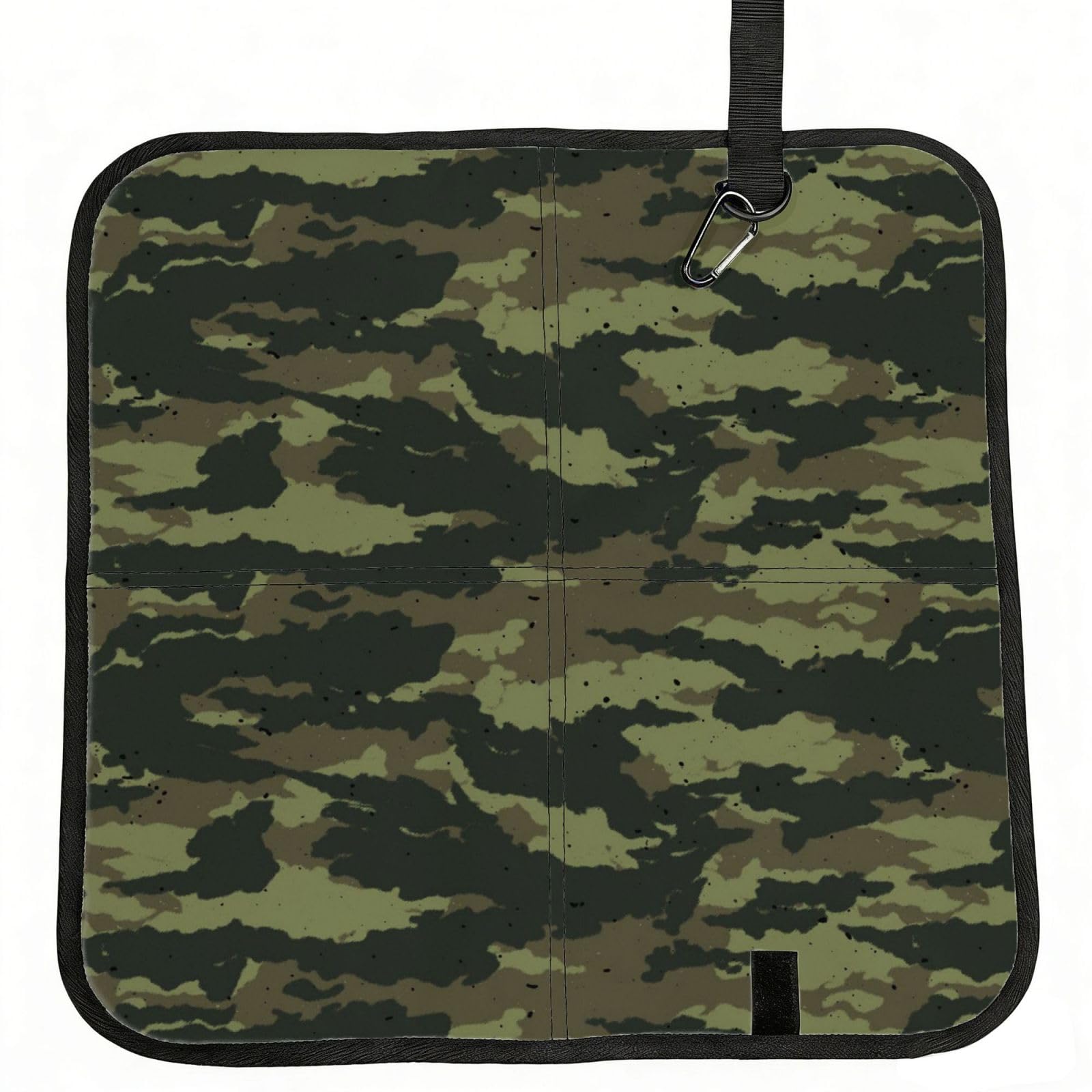 ERCgad Camouflage Print Foldable Seat Cushion Portable Chair Pad Lightweight Travel Outdoor Office Home
