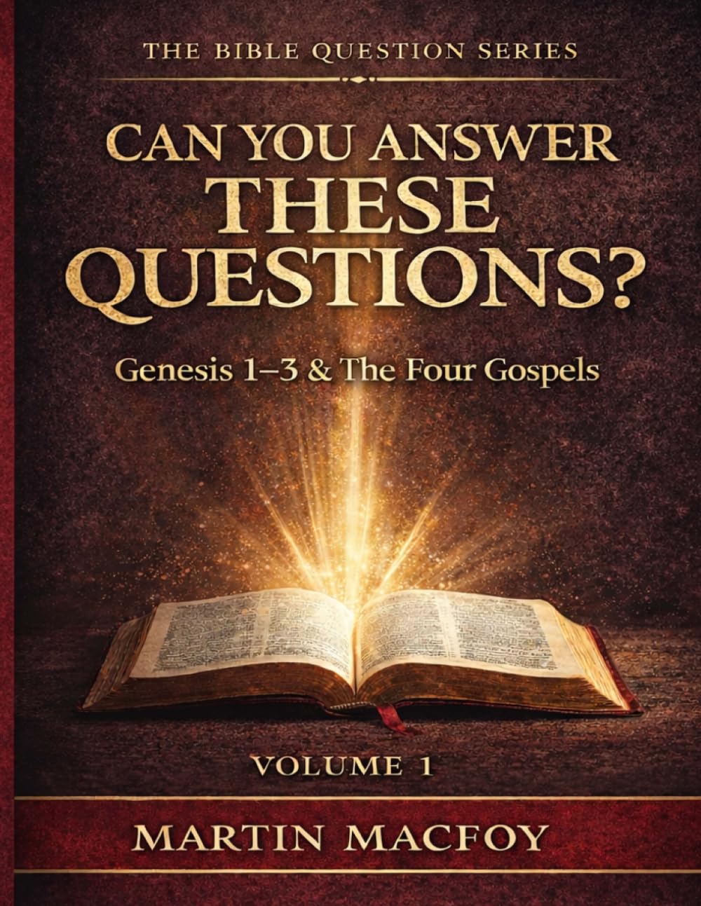 THE BIBLE QUESTION SERIES — VOLUME 1: Can You Answer These Questions?