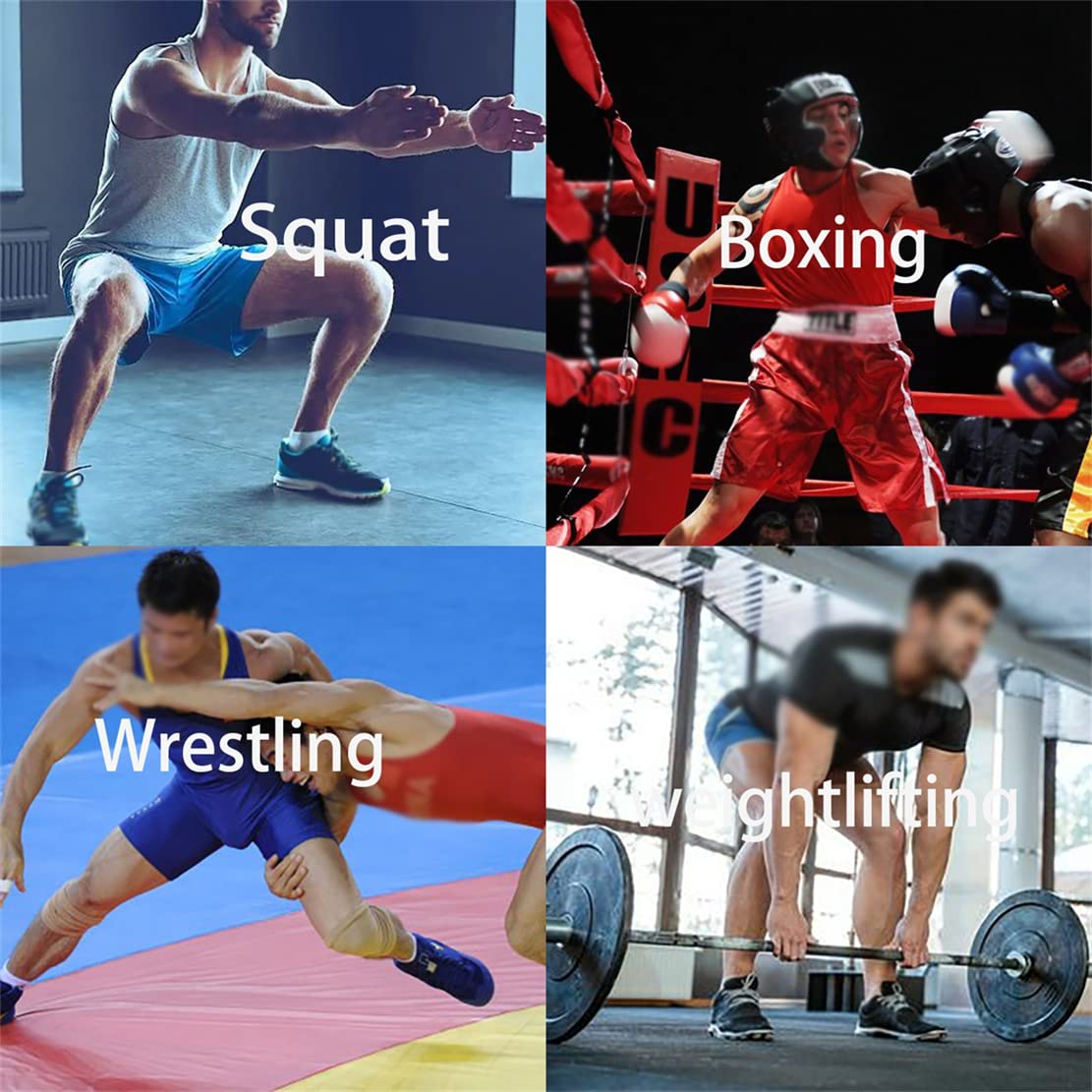 Bottes De Boxe pour Femmes, Chaussures De Lutte Antidérapantes, Chaussures De Musculation Respirantes pour Femmes, Baskets De Kickboxing Montantes