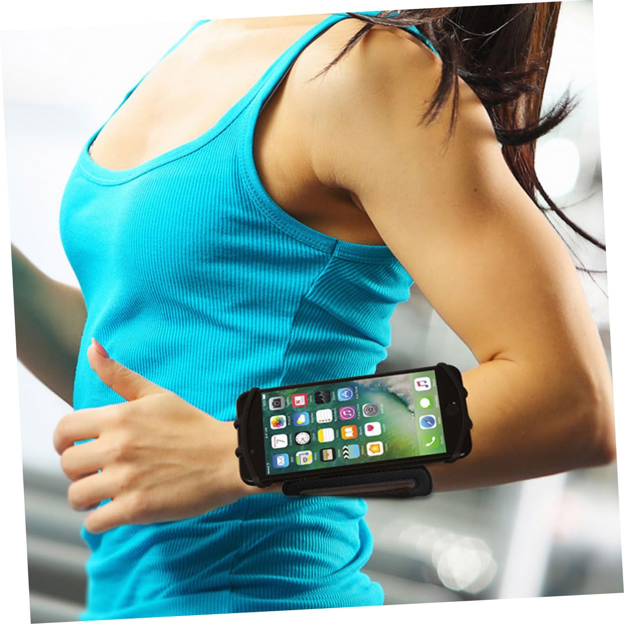 Gatuida 3pezzi Bracciale Per Telefono Con Rotazione Per Sport e Jogging Colori Casual Design Ergonomico e Facile Accesso