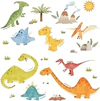 Vista 1 de DECOWALL WL2-1505N - Calcomanías de pared de dinosaurios para niños, calcomanías de pared extraíbles para niños, guardería, dormitorio, sala de estar