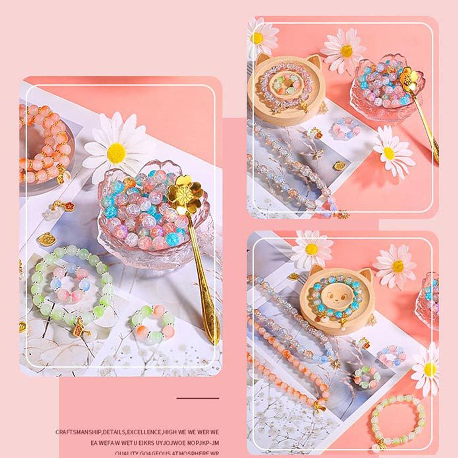 Kit Crea Bracciali per Bambini Fai da te divertente per imparare con