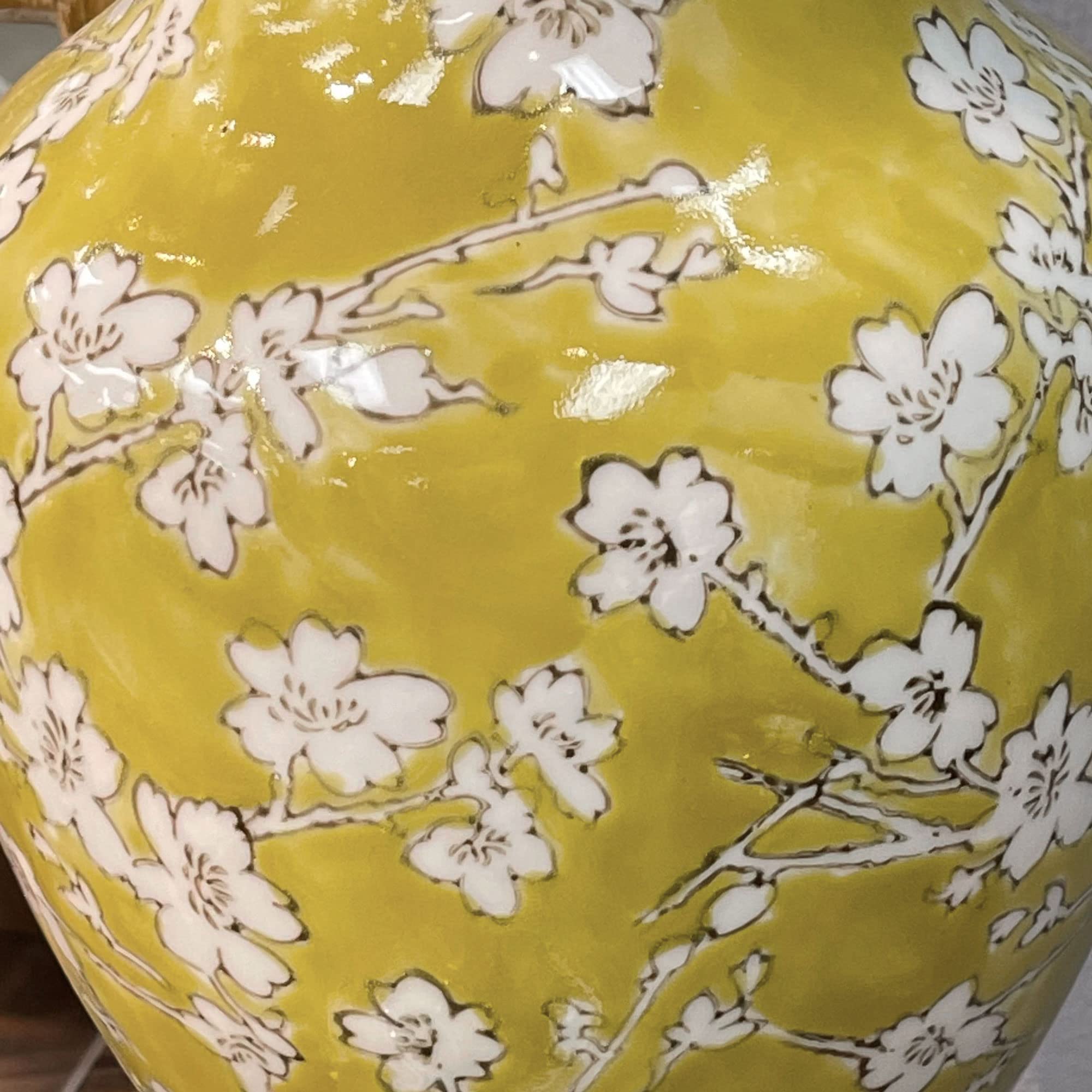 黄瓷 菓子器古代黄交趾松唐草菓子鉢 翠嵐作
