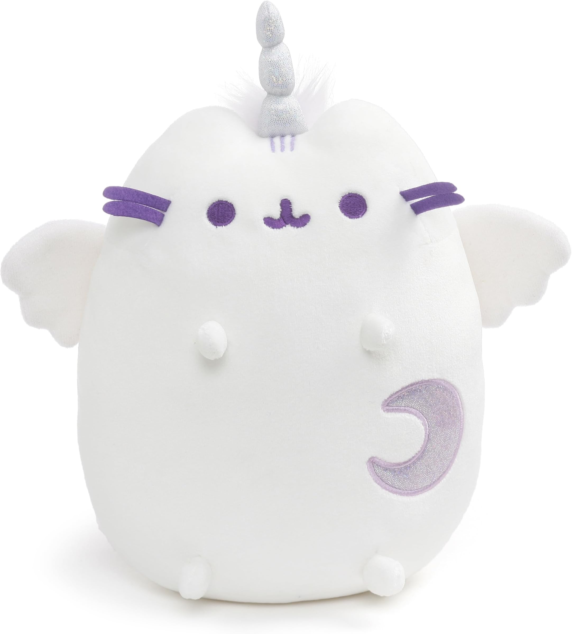 Super Pusheenicorn Pusheen Unicorn Cat Plush Stuffed Animal, White, 9"