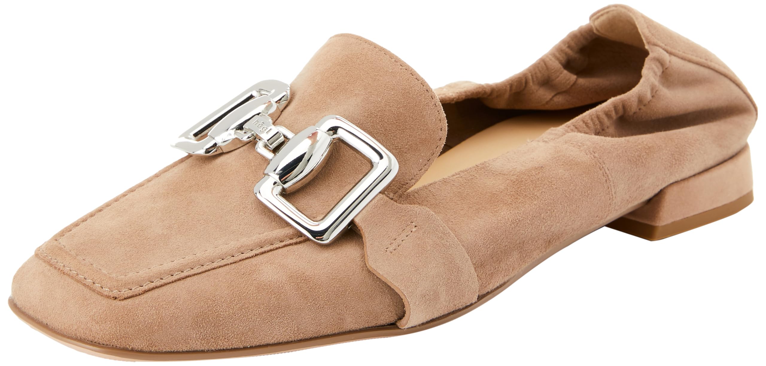 HÖGL Women's Amina Slippers, Taupe, 4 UK