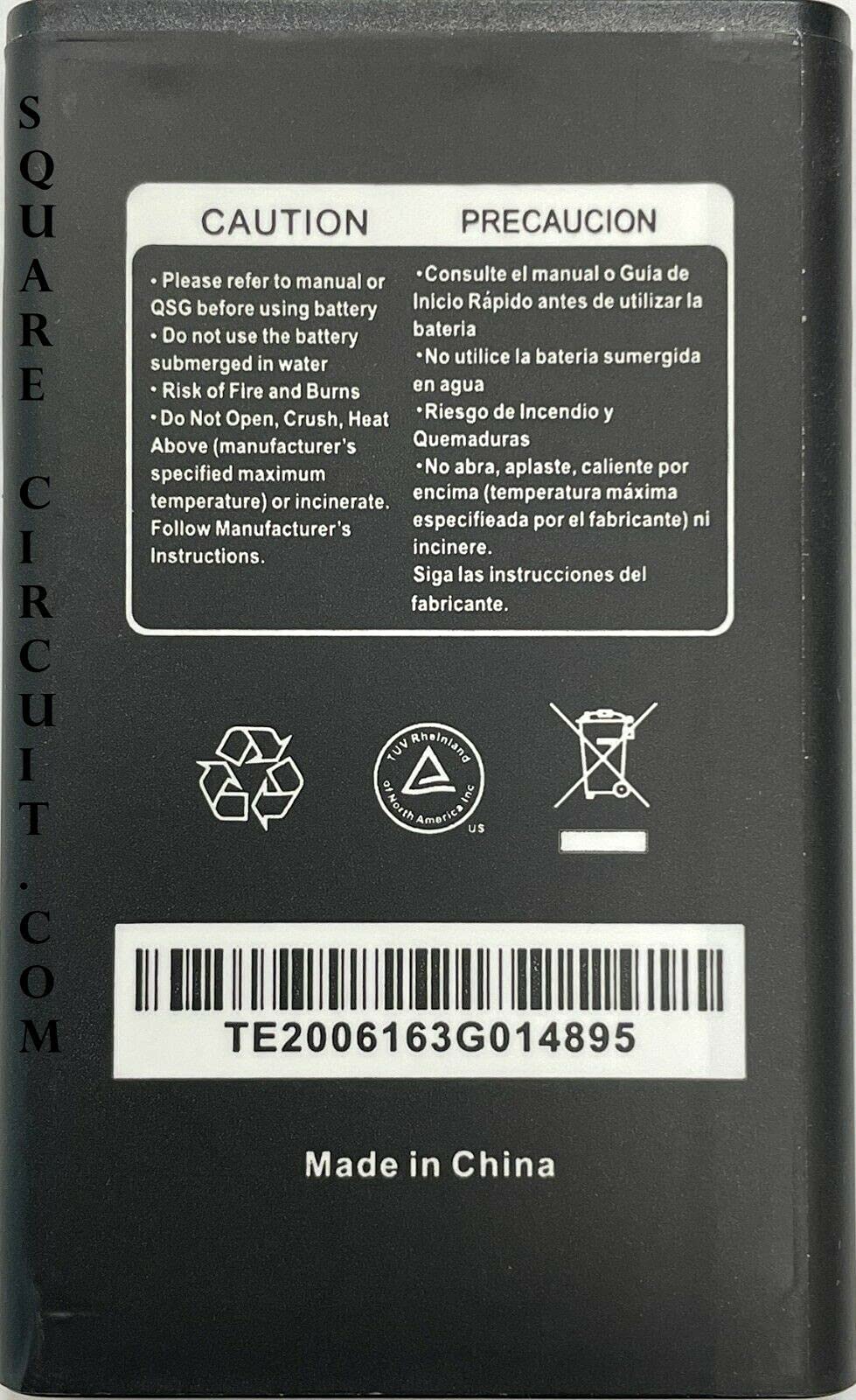 GSParts New Replacement Battery for Spec Moxee Mifi Hotspot K779HSDL 3000mAh