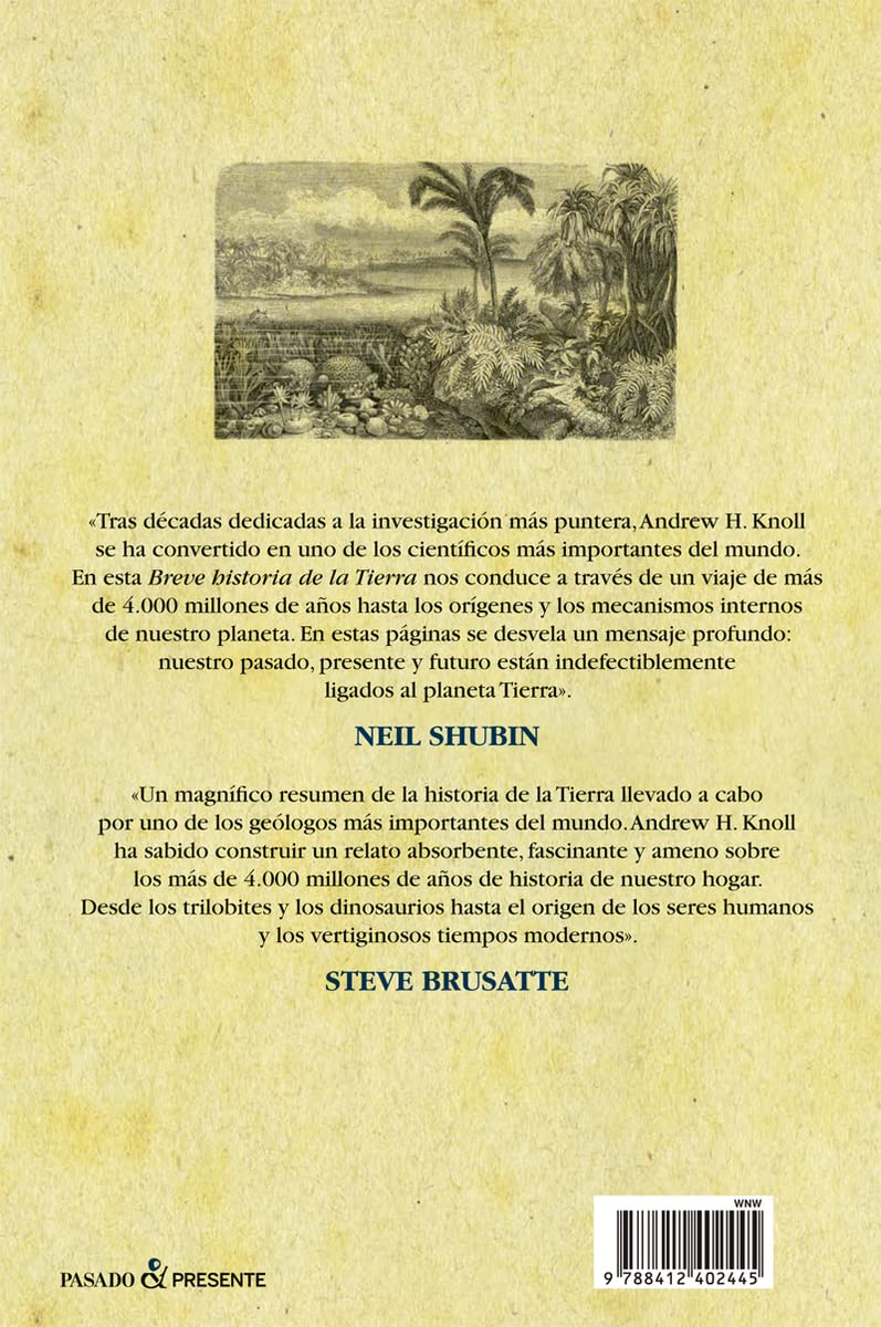 Breve historia de la Tierra: CUATRO MIL MILLONES DE AÑOS EN OCHO CAPÍTULOS (ENSAYO)