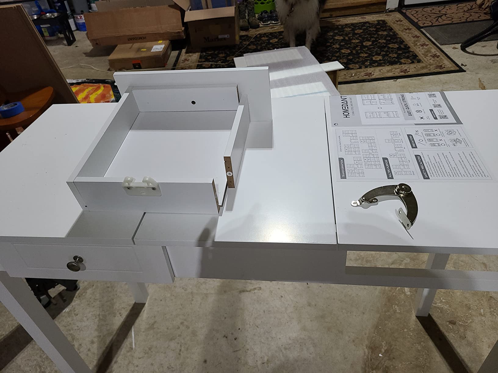 23/mo Finance Nightcore Vanity Flip Top, Makeup Dressing Table Set