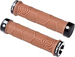 FIFTY-FIFTY Double Lock-On Mountain Bike Grips, Bicycle Handlebar Locking Grips, Non-Slip MTB Handle