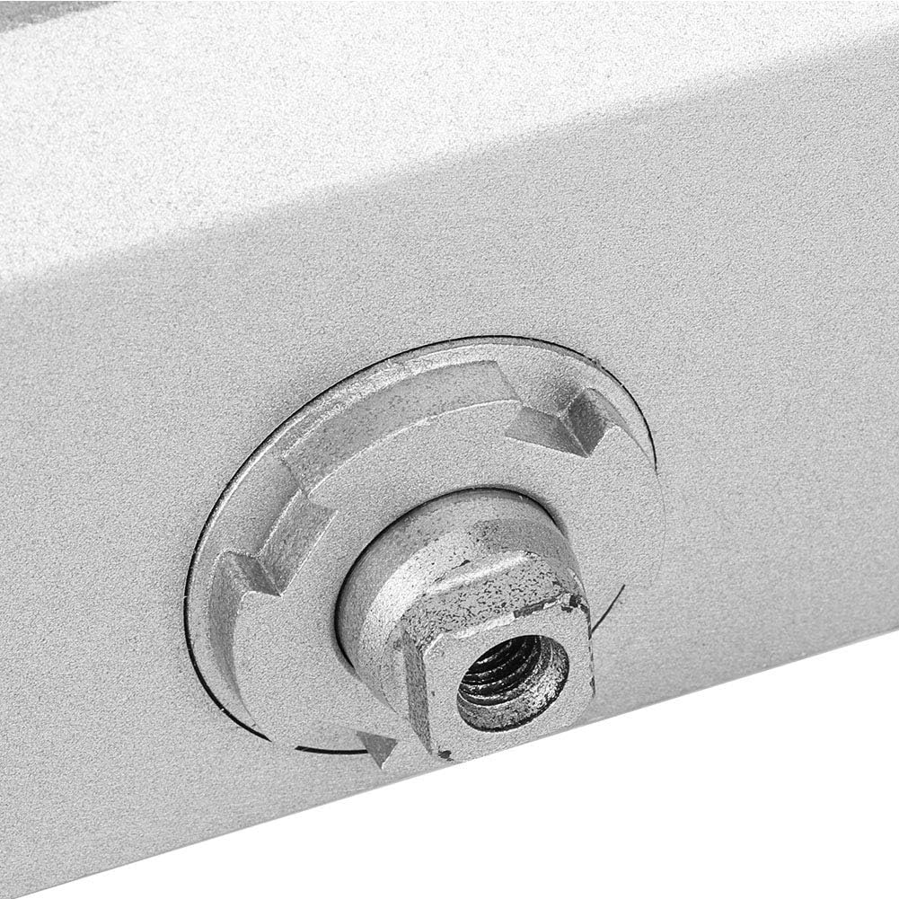 Heavy Duty Adjustable Fire Rated Hold Open Silver Door Closer Suits for Commercial and Residential Doors 25 35Kg Door Weight 600 1200mm Width