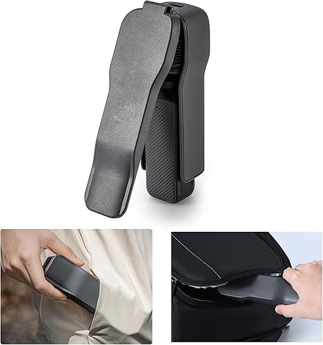 Miniatura 8 de CAPART Funda protectora mejorada para DJI Osmo Pocket 3, protector de pantalla de lente cardán, puede contener 3 filtros de terciopelo recubierto de