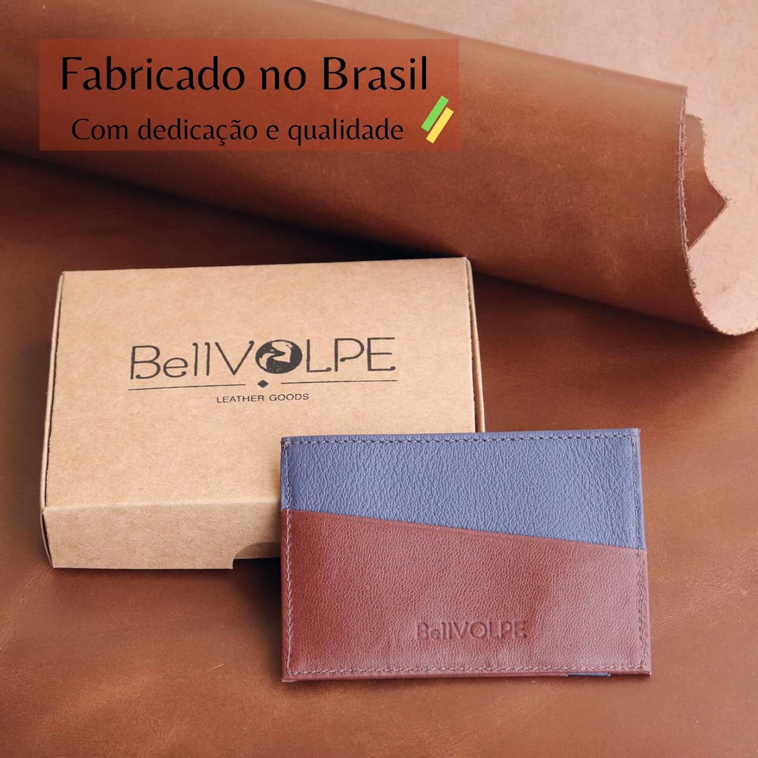 Carteira Masculina Feminina Porta Cartões Slim (Havana/Marinho) em promoção! Veja a oferta e mais achadinhos de Carteiras & Cintos 4 Hoje é o melhor dia para comprar Carteira Masculina Feminina Porta Cartões Slim (Havana/Marinho) com aquele preço maroto! Promoção! Aproveite a oferta! 4