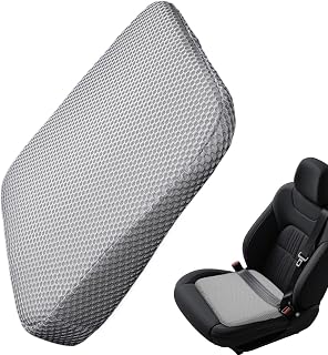 Adult Booster Seat for Car Non-Slip Thickened Short Driver,for Tailbone Fatigue Relief Truck SUV RV Sedan Automotive Office Chair Wheelchair Men Women