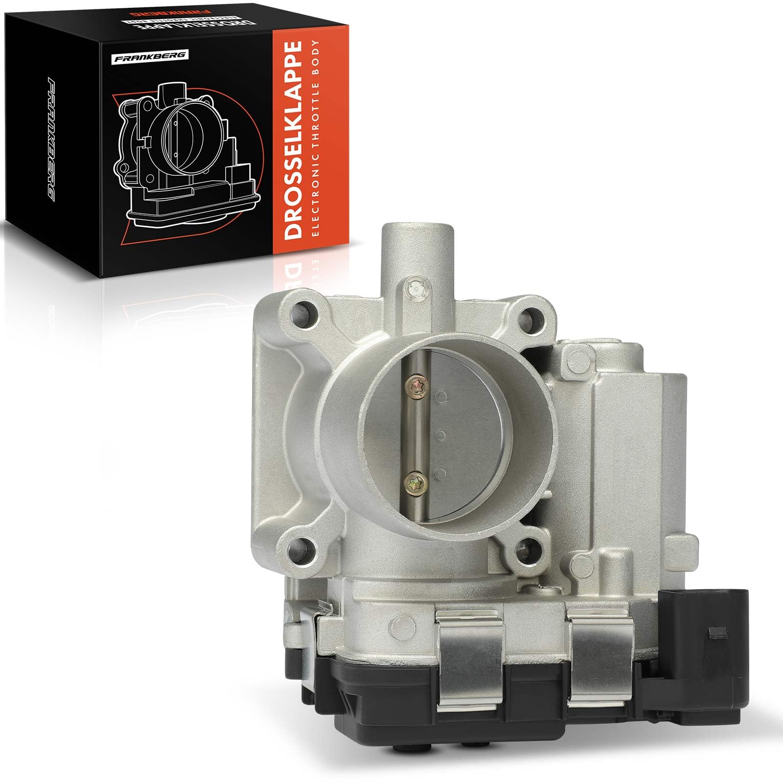 Frankberg Válvula de mariposa Cuerpo de mariposa Compatible con Golf Plus 521 5M1 1.6 FSI A3 8P1 1.6 FSI Golf V 1K1 1.6 FSI E.O.S 1F7 1F8 1.6 FSI Golf V 1K1 1.4 FSI Replace# V10-81-0089,03C133062