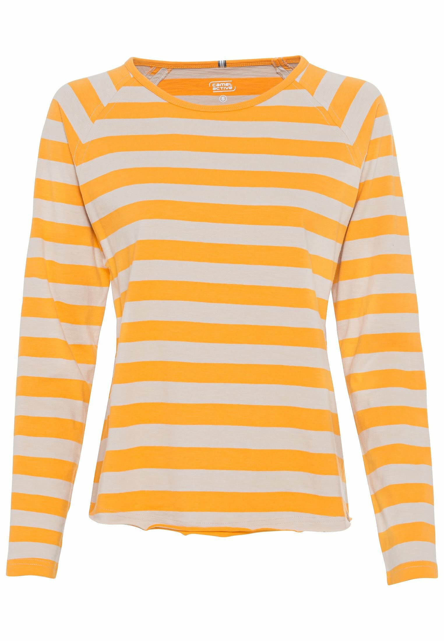 Camel Active Womenswear Women's 309302/7T79 T-Shirt, Sun Orange, XS
