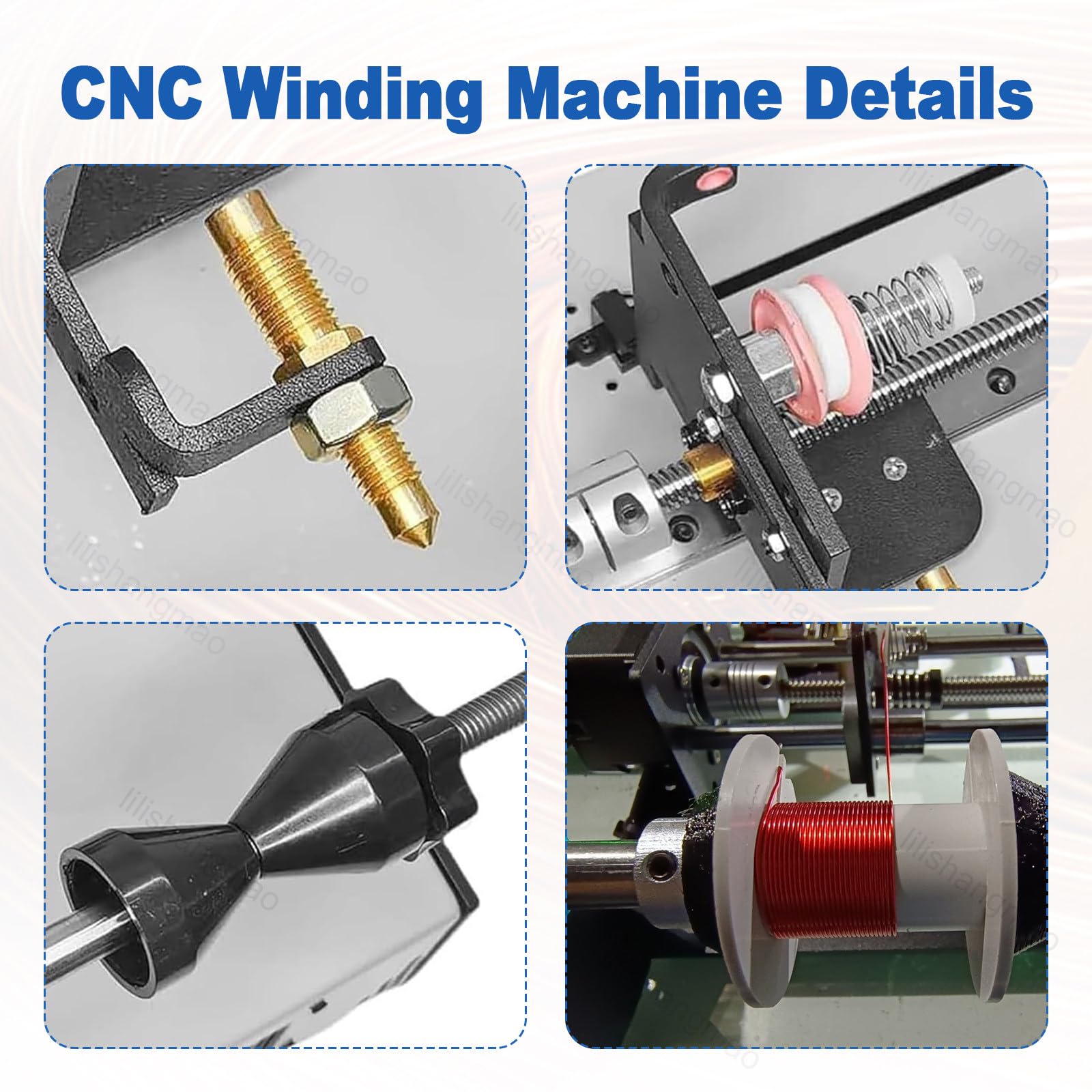 CNC-Tischwickelmaschine Mit Einstellbarer Windungszahl, Verfahrweg Und Geschwindigkeit – Zum Wickeln Von Transformatoren, Induktoren, Solenoiden Spulen