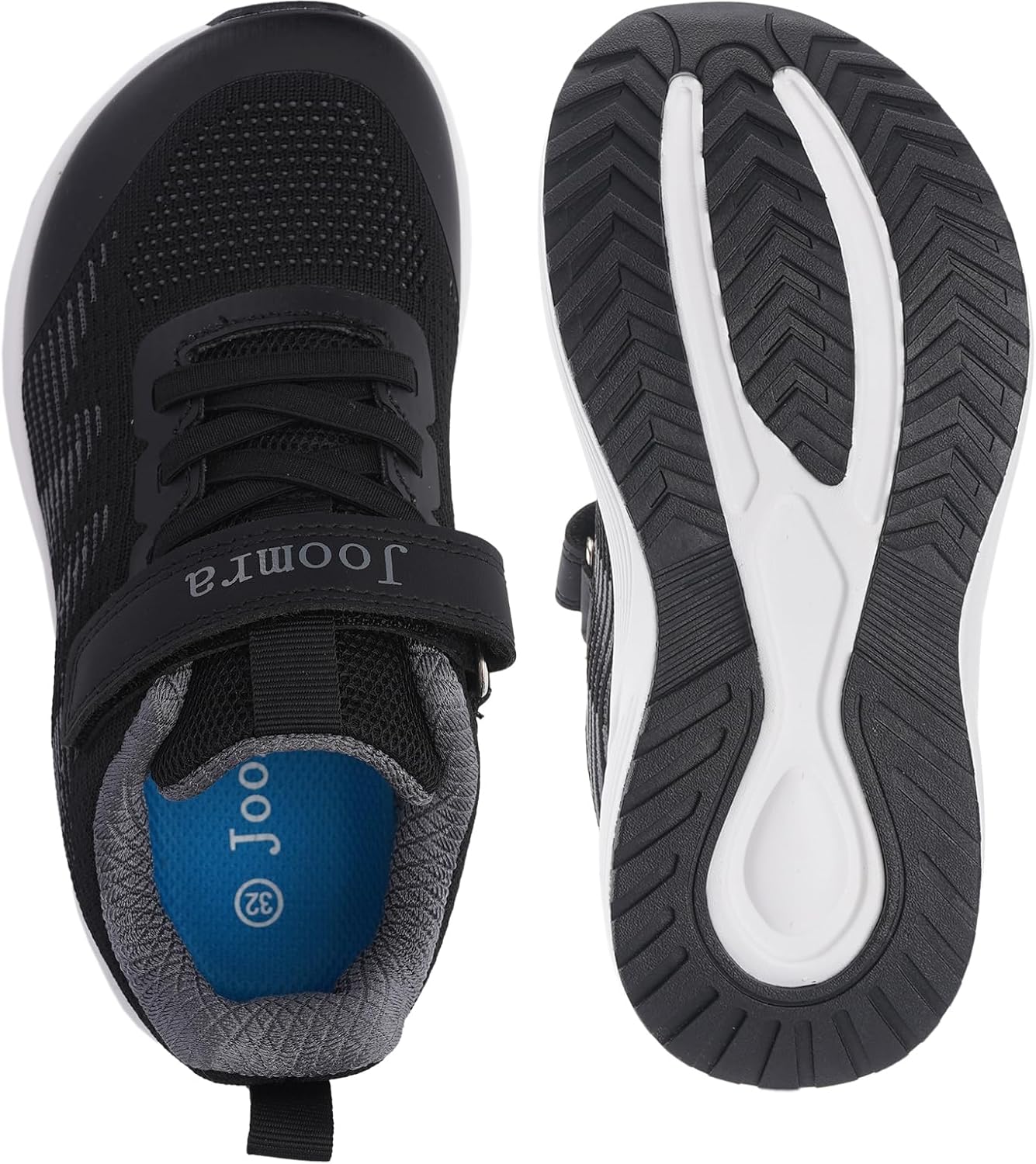 Joomra Little/Big Kids Wide Toe Box Tennis Shoes | Running Sneakers for Boys Girls+Rubber Outsole - Image 6