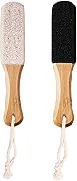 NZOZKOEX 2-Pack Foot File & Pumice Stone: Professional Callus Remover for Cracked Heels, Dry Rough Feet & Dead Skin