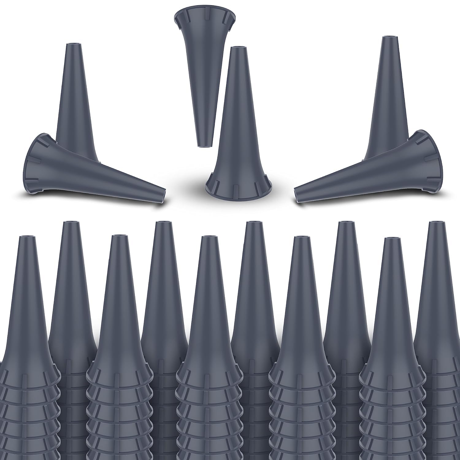 2.5 mm Otoscope Tips for K.a.w.e, Ries-TER and H.e.i.n.e Compatible Otoscopes Ear Specula Disposable 100 PSC