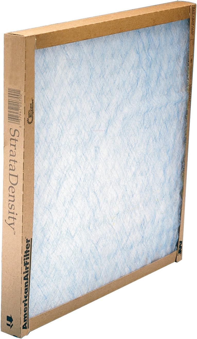 Strata Density Fiberglass Air Filter [Set of 12] Size: 2" x 25" x 16"