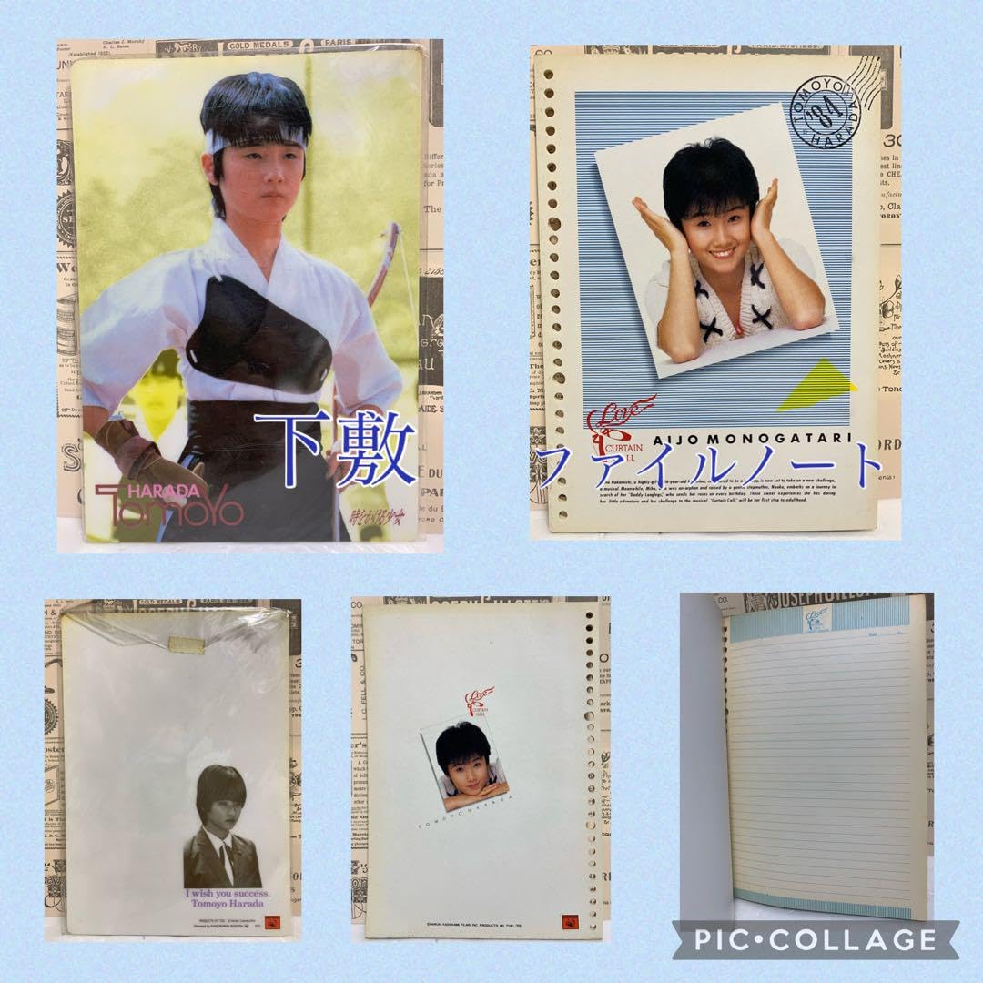 Amazon.co.jp: 原田知世 デビュー当時 ノート 下敷 時をかける少女