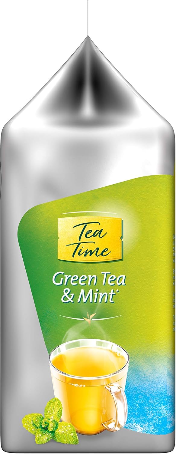 Tassimo Tea Time Mint Green Tea 16 Pods 