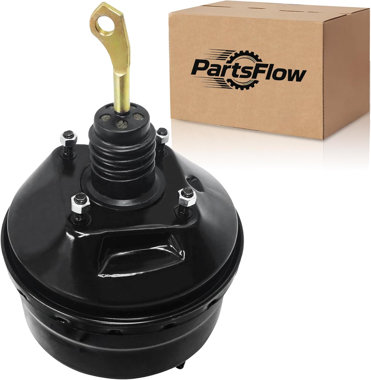 PartsFlow Vacuum Power Brake Booster 54-73198 Compatible with Jeep TJ 1998-2005 Wrangler 1997-2006 2.5L 4.0L 2.4L 4798158AC 4798158 without Master Cylinder