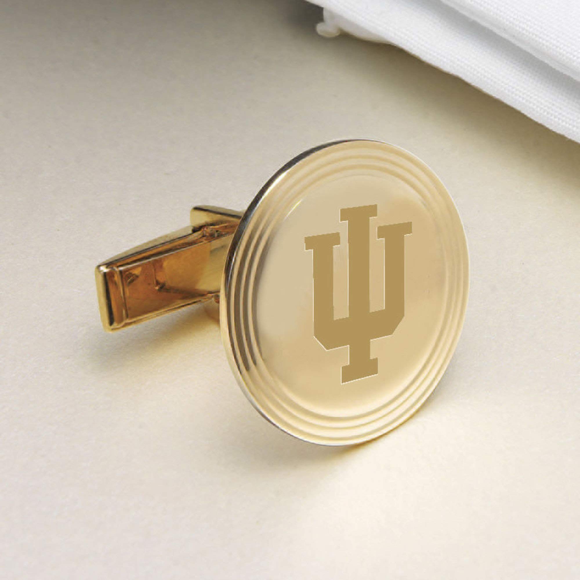 Indiana University 18K Gold Cufflinks