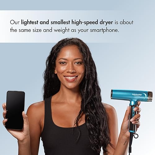 Miniatura 2 de BabylissPRO® Nano Titanium™ Secador de pelo profesional Nano Light iónico (Morado)