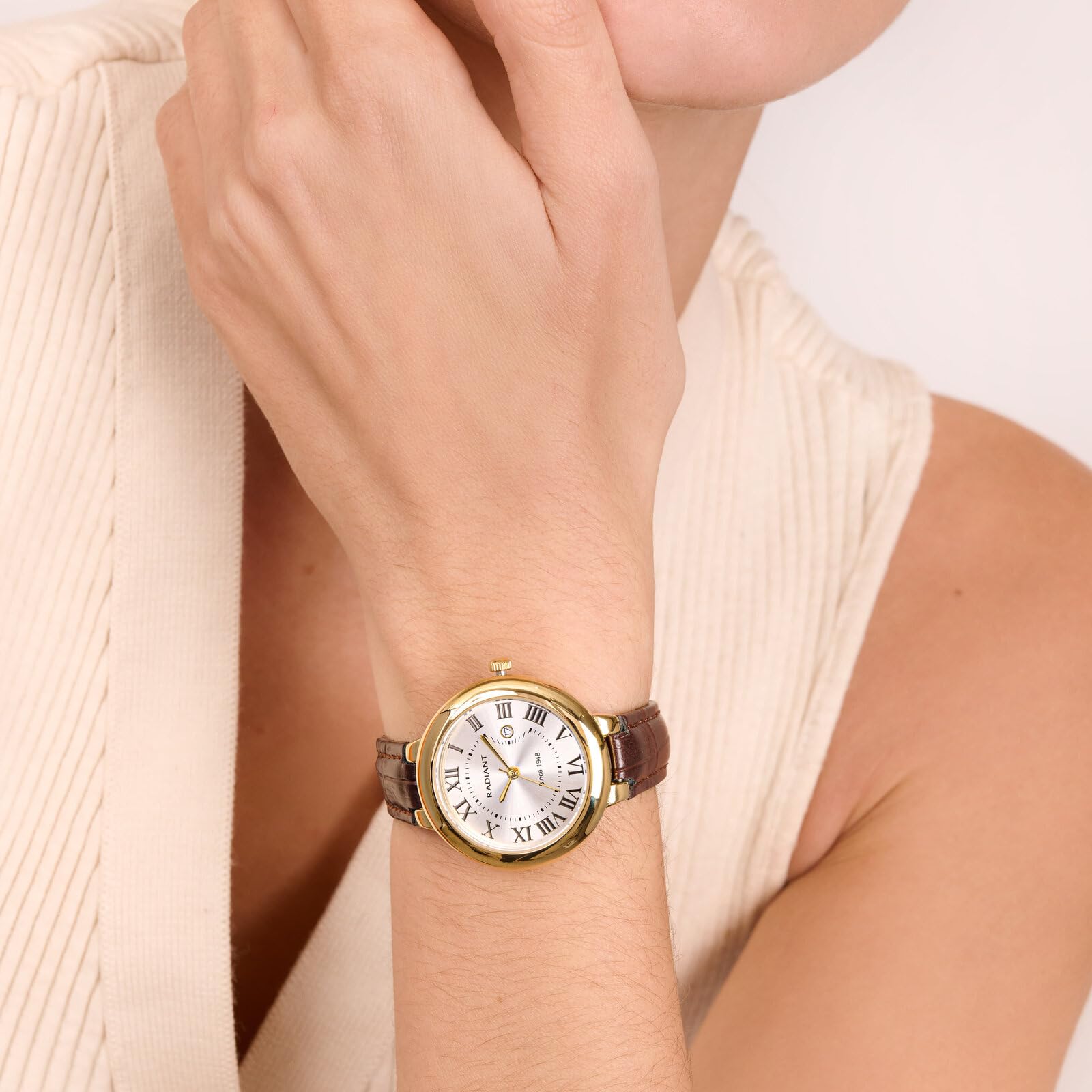 Radiant Reloj Mujer Golden Hour Marron