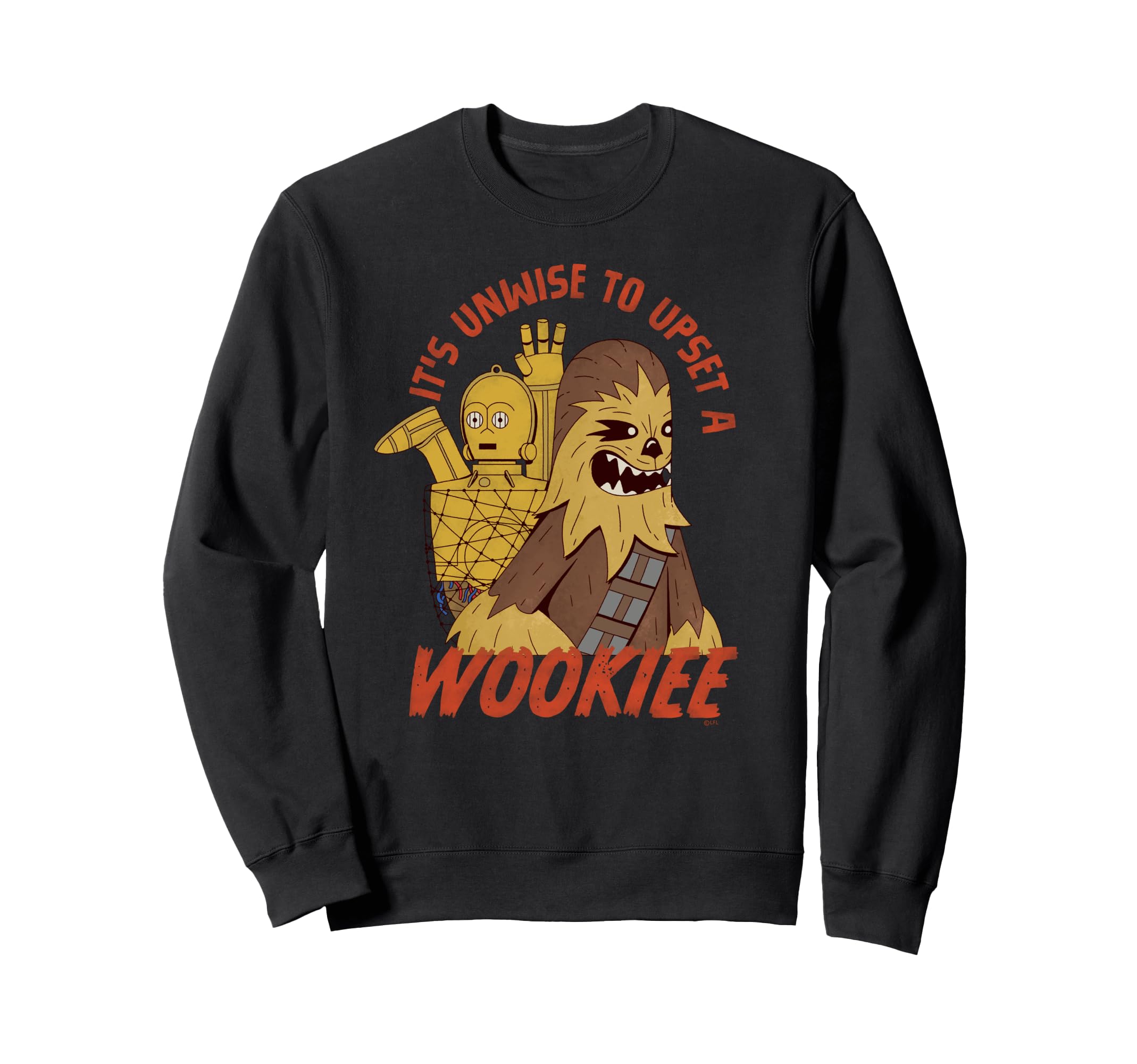 Sweatshirt Star Wars imprimé D100 Disney 100 vêtement collector gris - 2