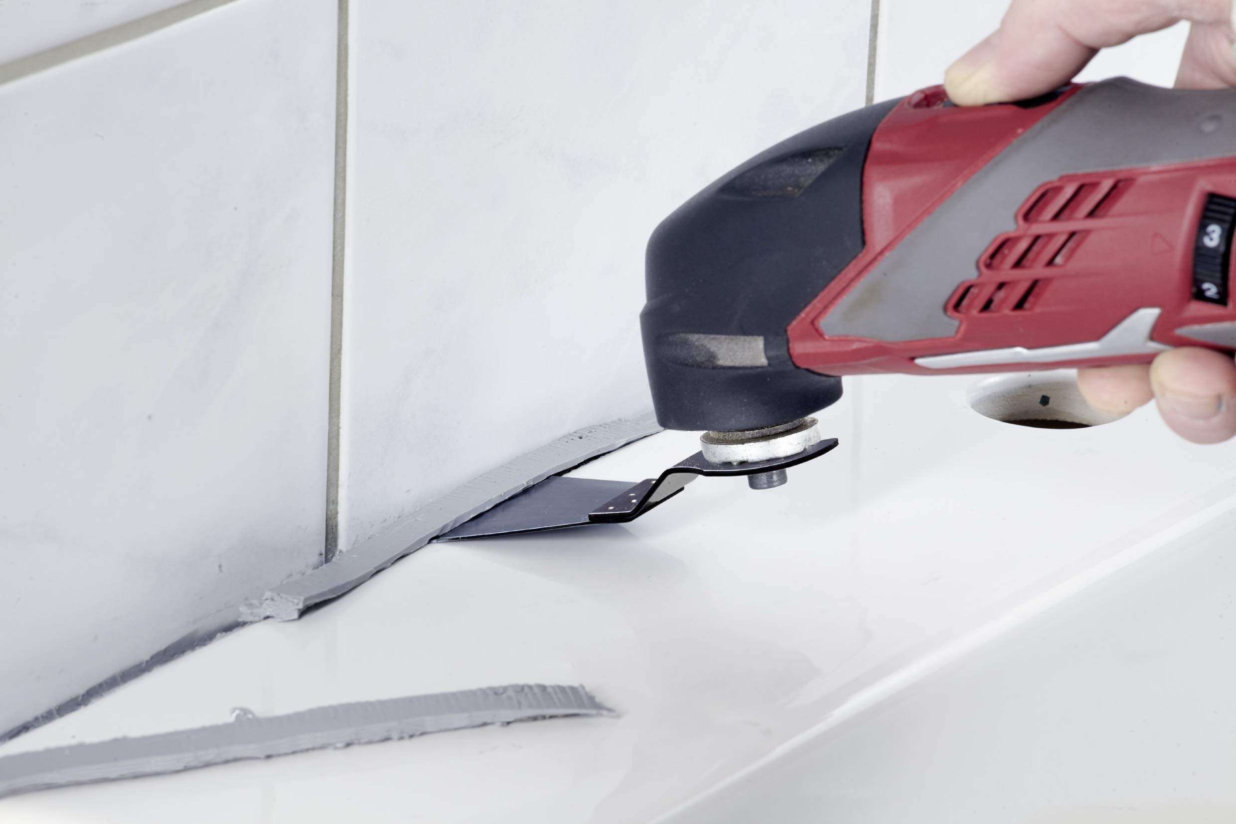 kwb Juego de instalación de suelo de 4 piezas para múltiples herramientas, madera y suelos laminados