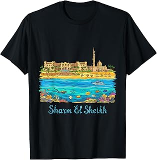 Sharm El Sheikh Egypt Travel Souvenir City Landmark Gift T-Shirt