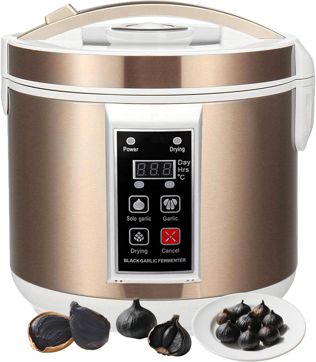 5L Black Garlic Fermenter 110V Full Automatic Intelligent Control Garlics Maker Multi Clove Garlic Cooker with adjustable time and drying function