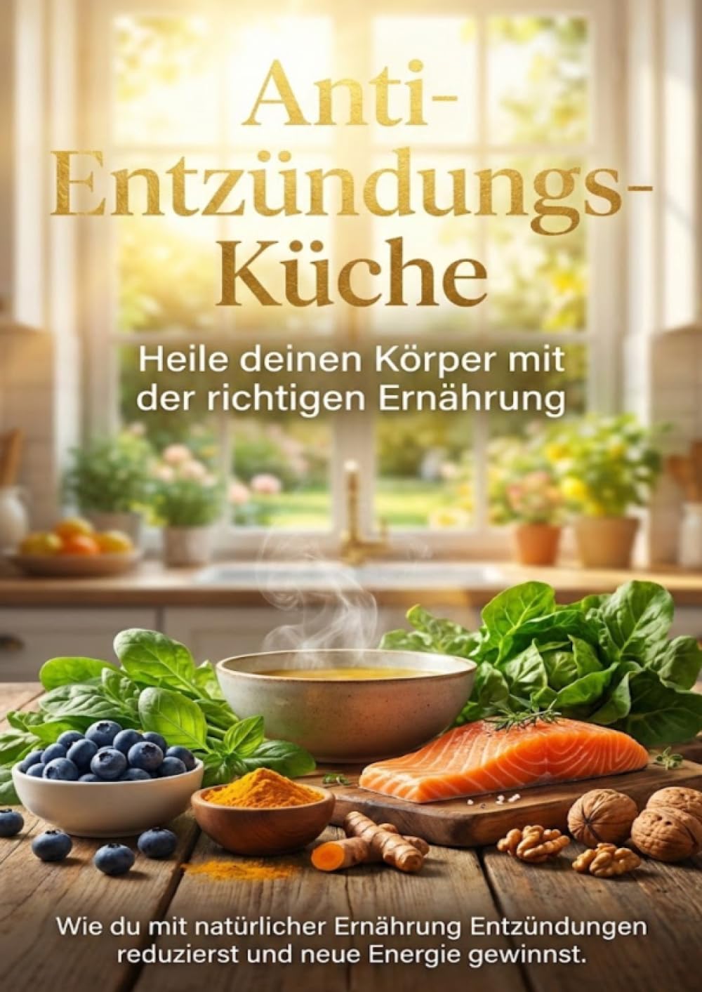 Anti-Entzündungs-Küche: Heile deinen Körper mit der richtigen Ernährung: Wie du mit natürlicher Ernährung Entzündungen reduzierst und neue Energie gewinnst.