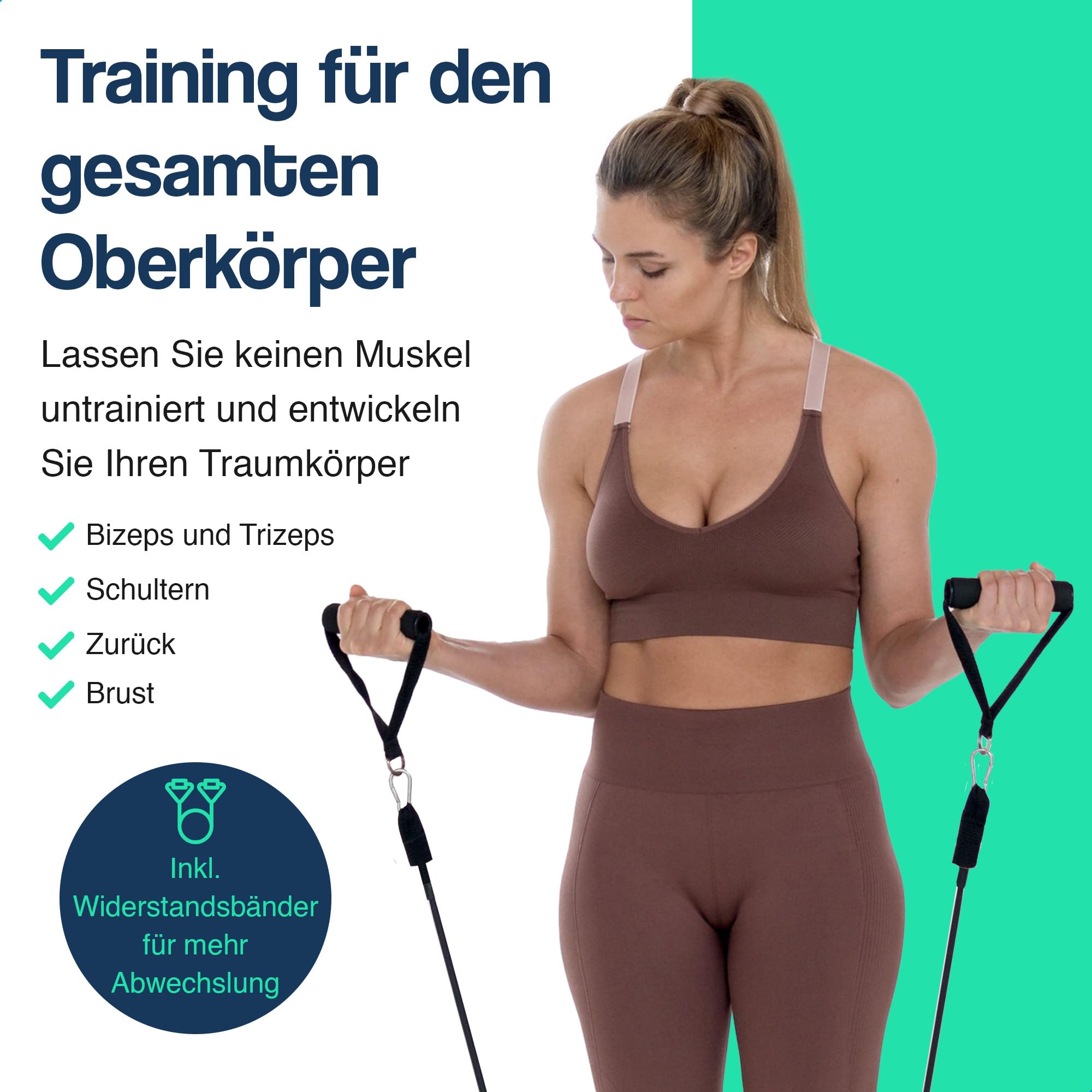 Hulser Liegestütze Brett - 14 in 1 - Faltbares Liegestütz-Brett - Push-up board für Krafttraining - Liegestütz-Griffe für Effektive Liegestützen