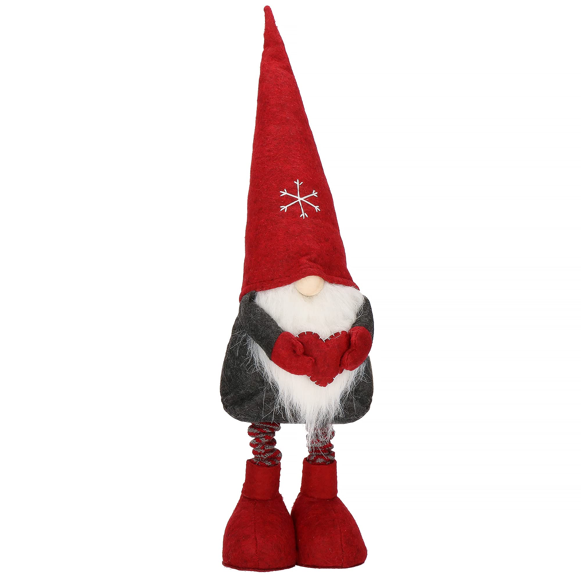 VESTIAMO CASA GRAN NATALE - Gnomo Natalizio Decorativo con Paillettes