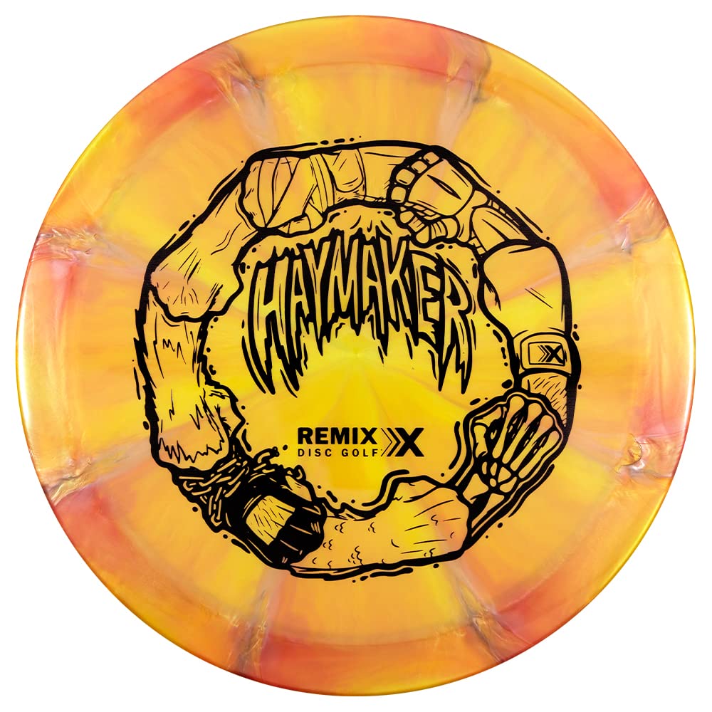 Remix Haymaker Disc Golf Distance Driver Sport Plastic 160-169g Mystery Color
