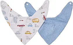 Papi Textil Babador Bandana Papi Malhas Est Tamanho Único Contem 02 Un