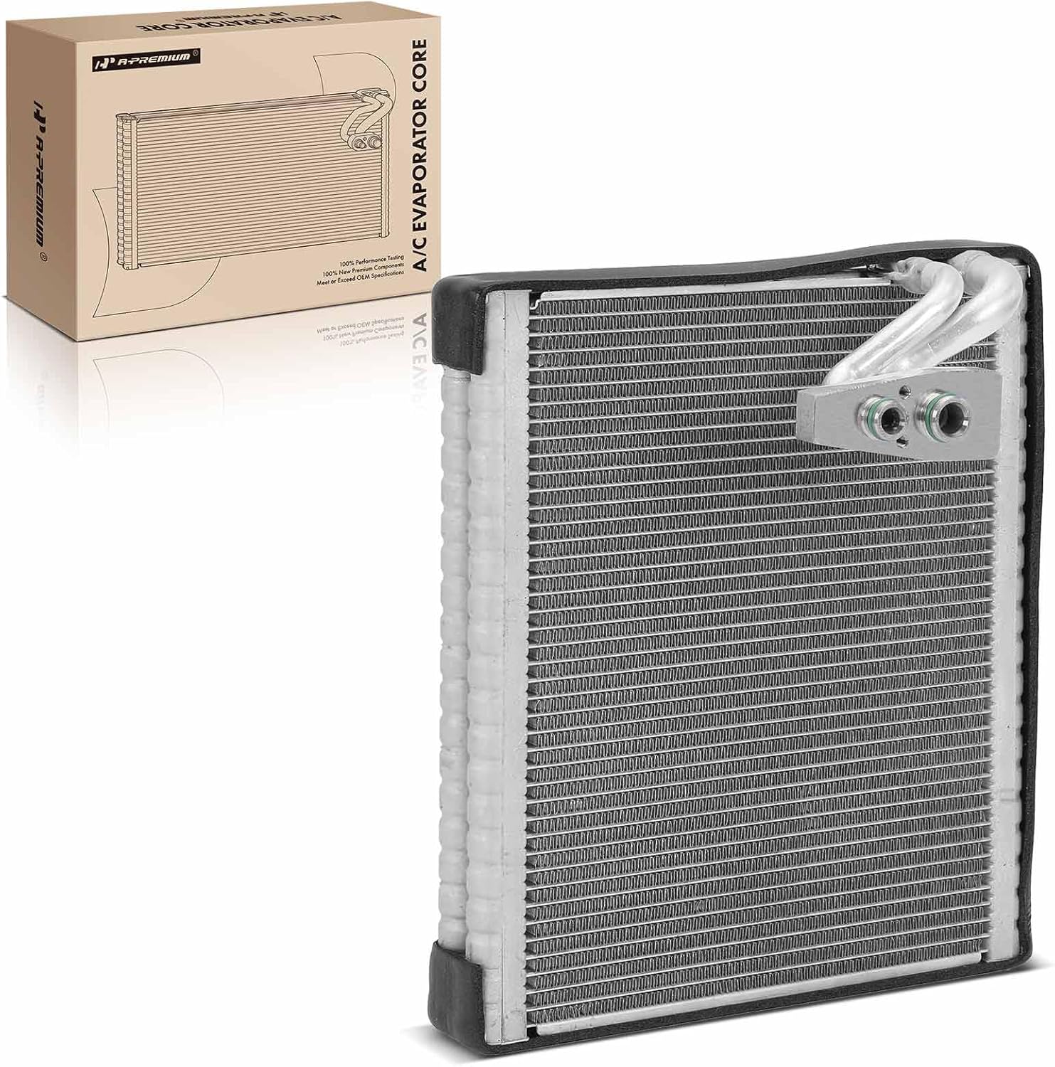 A-Premium Front AC Evaporator Core Compatible with Jeep Compass/Patriot 2010-2011 & Dodge Caliber 2010-2012 2.0L, Caliber 2010-2011 2.4L, with O-Rings