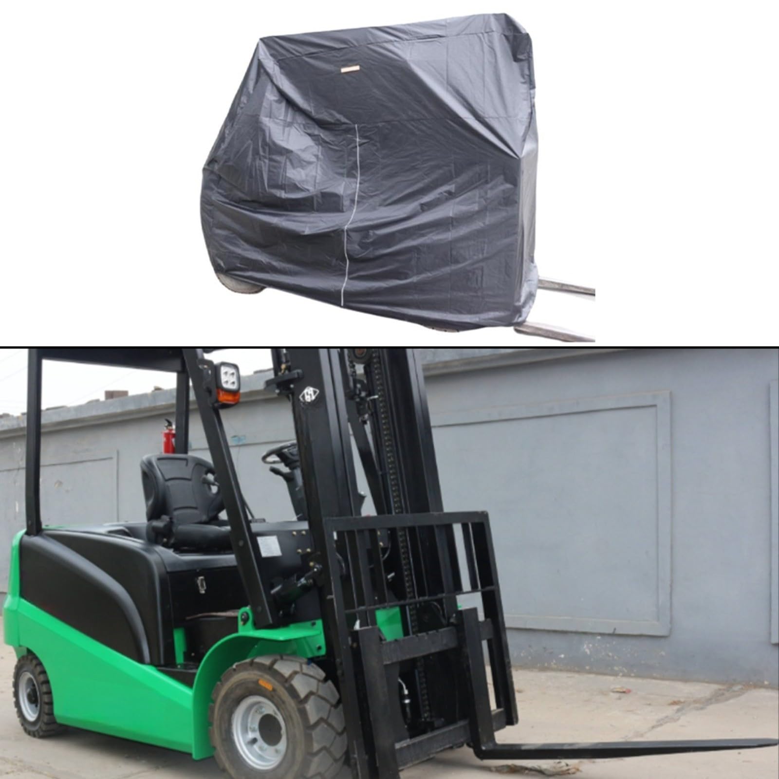 Oxford Lot de 2 housses de protection solaire pour chariot élévateur, imperméable, anti-poussière, 254 x 115 x 204 cm