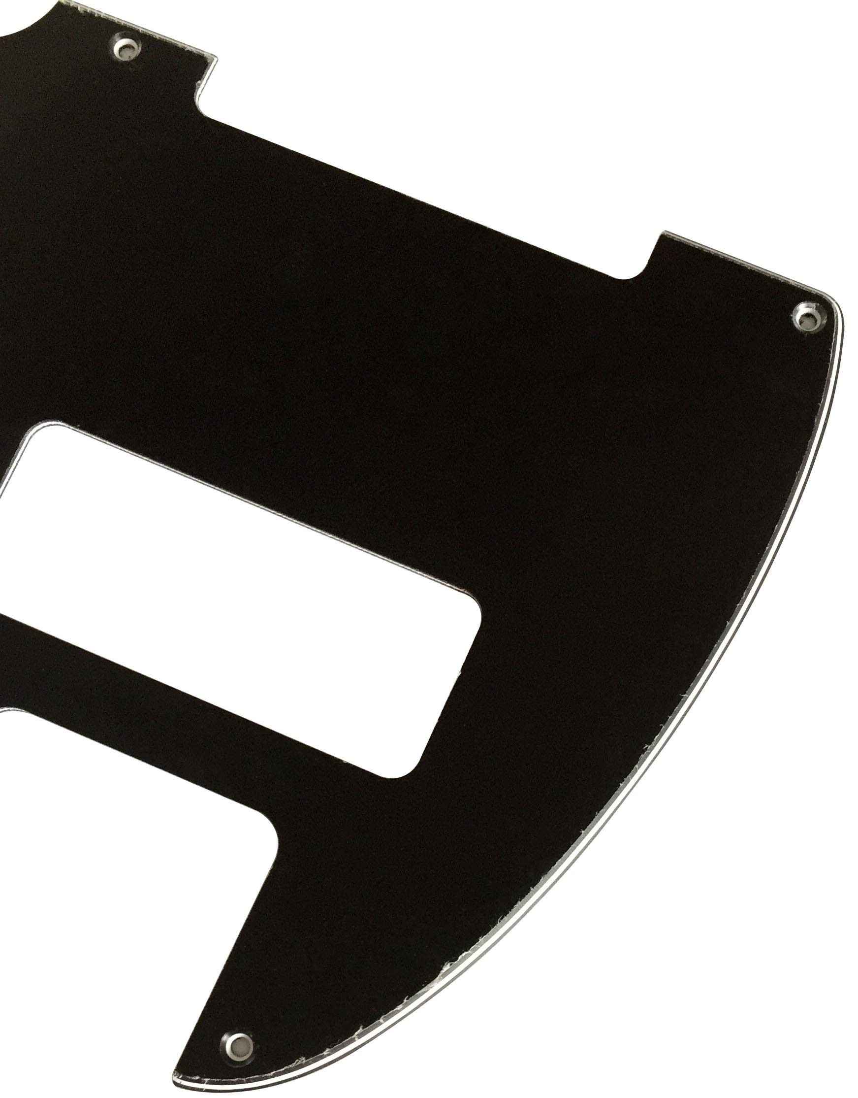 Pickguard Per Chitarra Telecaster Vintage - 5 Fori, Nero 3 Strati