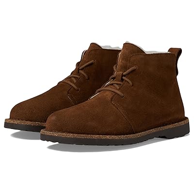 Birkenstock Uppsala Mid Lace Up Shearling Suede Women