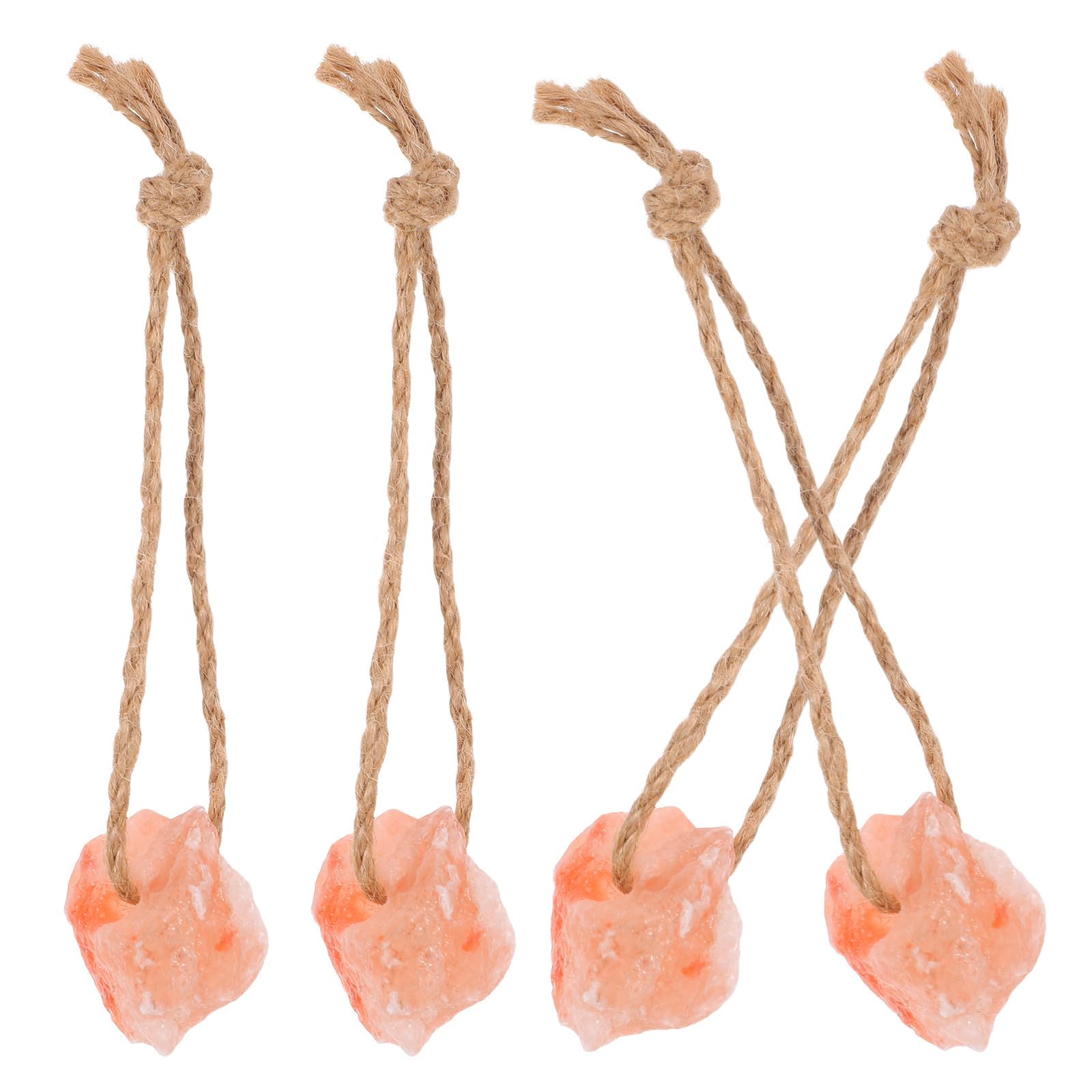POPETPOP Salt Blocks for Horses and Deer Pink Mineral Licks 4Pcs 30-50G Each Immune Support Livestock Feed